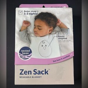 Nested Bean Zen Sack - White